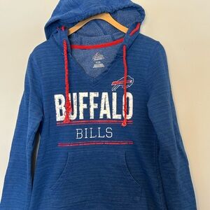 Majestic Blue Buffalo Bills Women’s Small Hoodie